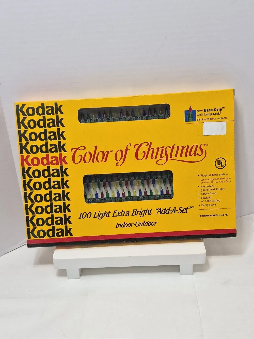 Kodak Multi-Color Color of Christmas 100-Light Add-A-Set